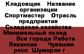 Кладовщик › Название организации ­ Спортмастер › Отрасль предприятия ­ Складское хозяйство › Минимальный оклад ­ 26 000 - Все города Работа » Вакансии   . Чувашия респ.,Шумерля г.